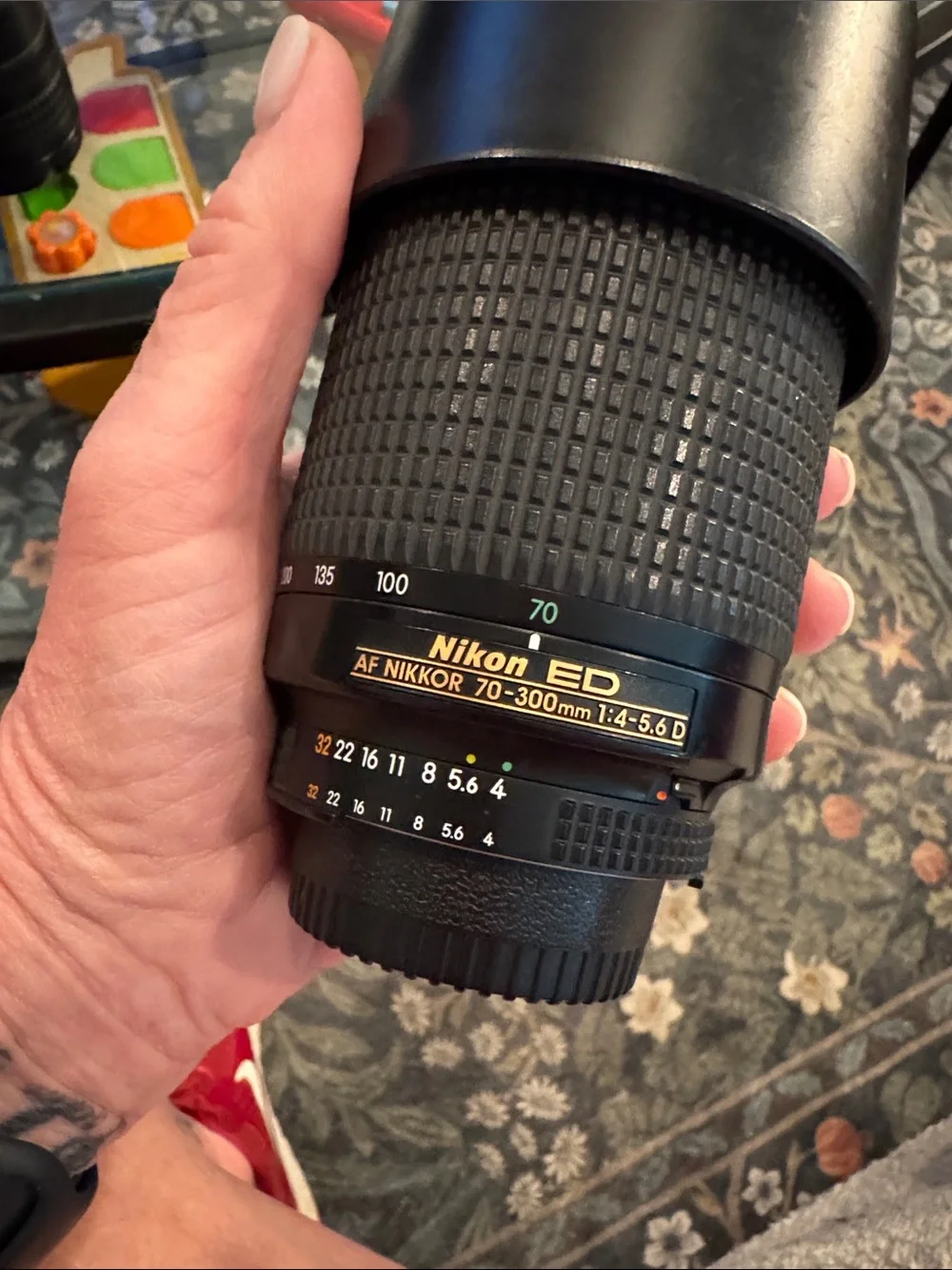 Nikon ED AF NIKKOR 70-300mm 1.4-5.6D Lens Used By Adult Only
